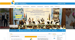 Desktop Screenshot of gju.edu.jo